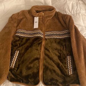 Women’s Marlene UGGfluff Jacket Heritage Braid -Size XL